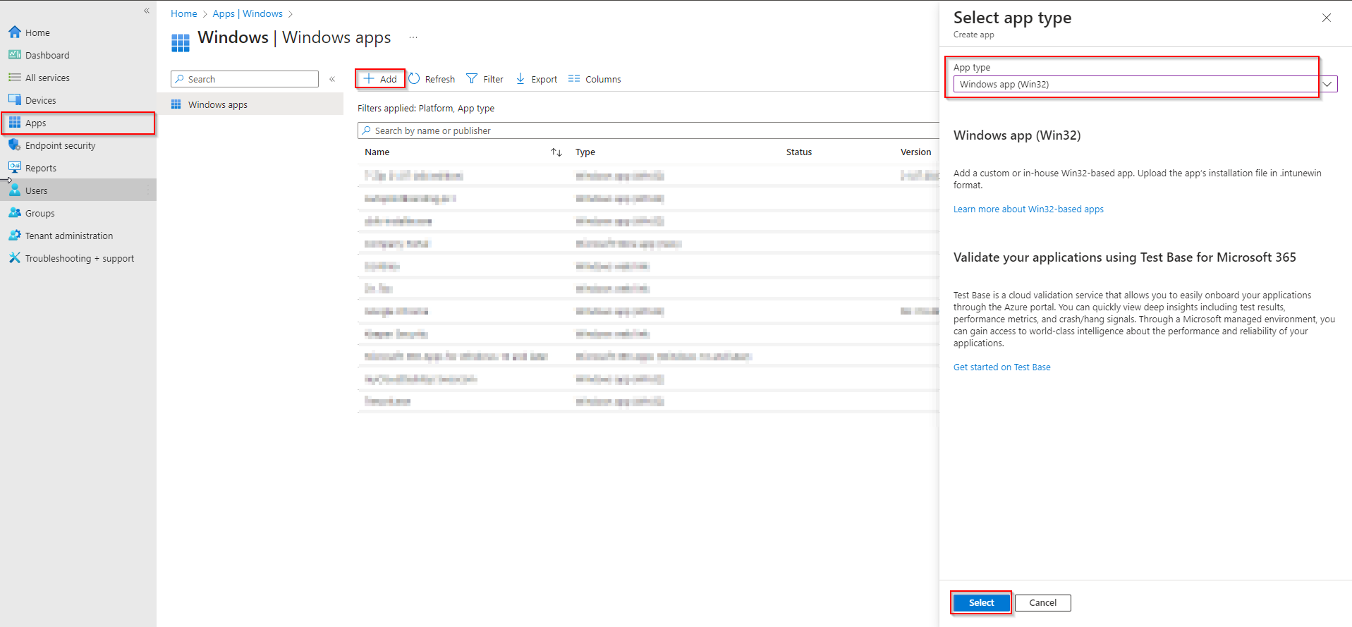 Generated .intunewin file in output folder
